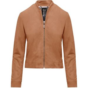 BomBoogie, Jassen, Dames, Bruin, L, Leer, Leather Jassen