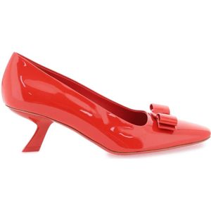 Salvatore Ferragamo, Pumps Rood, Dames, Maat:35 1/2 EU