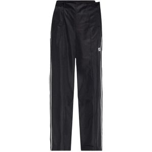 Y-3, Trainingsbroek met logo Zwart, Dames, Maat:S