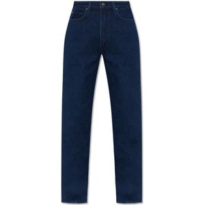Rag & Bone, ‘Harlow’ rechte pijp jeans Blauw, Dames, Maat:W25
