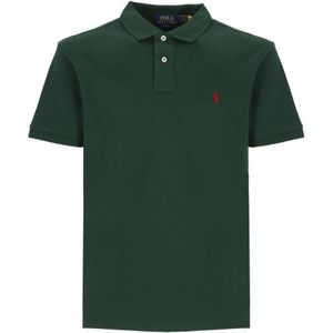 Ralph Lauren, Tops, Heren, Groen, S, Katoen, Polo Shirts