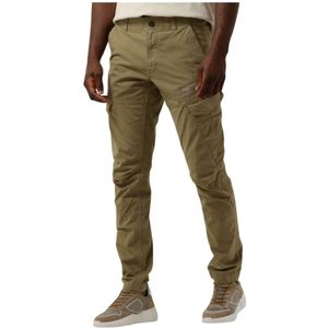 PME Legend Regular Fit Cargo Broek NORDROP CARGO met Logo Green