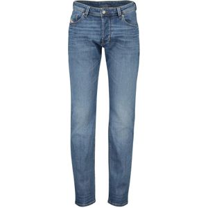 Diesel, Jeans, Heren, Blauw, W34 L34, Denim, Blauwe Denim 5-Pocket Jeans