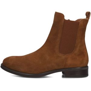 Unisa, Schoenen, Dames, Bruin, 38 EU, Suède, Suède Chelsea Boots Barty