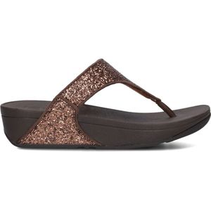 Fitflop, Schoenen, Dames, Bruin, 43 EU, Glitter X03 Slippers voor Dames