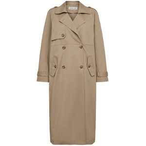 Designers Remix, Mantels, Dames, Beige, M, Lente Trenchcoat