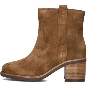 Via Vai, Schoenen, Dames, Bruin, 36 EU, Suède, Suède enkellaarsjes Flo Hayes