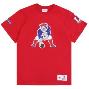 Mitchell & Ness, Tops, Heren, Rood, M, T-shirts
