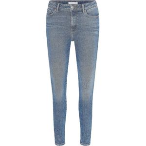 Tommy Hilfiger, Harlem Ultra Skinny Jeans van gerecycled stretch denim Blauw, Dames, Maat:W28