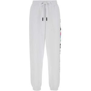 Palm Angels, Ontspan in stijl met dames sweatpants Wit, Dames, Maat:S