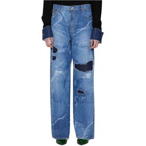 John Richmond, Jeans, Dames, Blauw, W26, Katoen, Jeans
