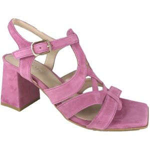 Zinda, Schoenen, Dames, Roze, 40 EU, Stijlvolle Hoge Hak Sandalen