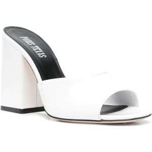 Paris Texas, Schoenen, Dames, Wit, 41 EU, Leer, Pumps