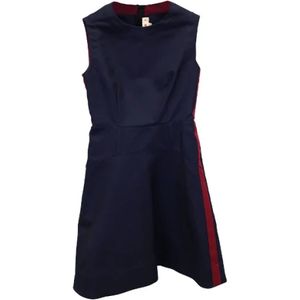 Marni Pre-owned, Pre-owned, Dames, Blauw, S, Katoen, Pre-owned Cotton dresses