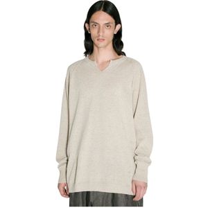 Yohji Yamamoto, Truien, Heren, Beige, ONE Size, Truien