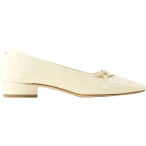 aeyde, Schoenen, Dames, Beige, 38 EU, Leer, Leather flats