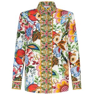 Etro, Blouses & Shirts Veelkleurig, Dames, Maat:XL