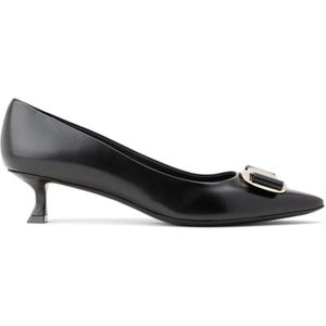 Salvatore Ferragamo, Pumps Zwart, Dames, Maat:40 EU