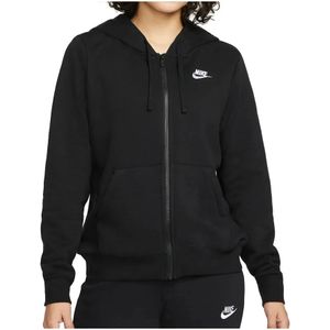 Nike, Sport, Dames, Zwart, M, Zwart Club Fleece Trainingspak voor Dames