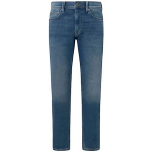Pepe Jeans, Jeans, Heren, Blauw, W33, Katoen, Slim Gymdigo Blauwe Jeans