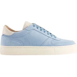 Belledonne Paris, Schoenen, Dames, Blauw, 39 EU, Suède, Blauwe Suède Basketbalsneakers