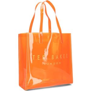 Ted Baker, Tassen, Dames, Oranje, ONE Size, Kleurrijke Sheicon Shopper Tas