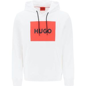 Hugo Boss, Hoodies Wit, Heren, Maat:L