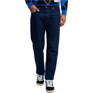Levi's, Jeans, Heren, Blauw, W31, Denim, Vintage-geïnspireerde Slim Fit Denim Jeans