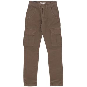 Alpha Industries, Jeans, Heren, Bruin, W30, Taupe Streetwear Agent Pant
