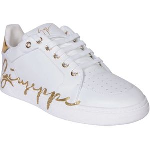 Giuseppe Zanotti, Schoenen, Heren, Wit, 41 EU, Leer, Sneakers