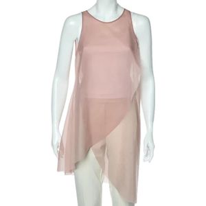 Armani Pre-owned, Pre-owned, Dames, Roze, M, Pre-owned Fabric tops