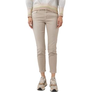 Closed, Plaster Beige Cropped Jeans Beige, Dames, Maat:W28