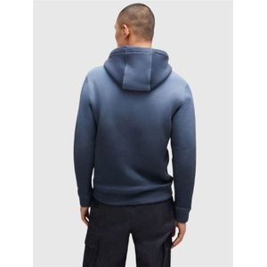 Hugo Boss, Sweatshirts & Hoodies, Heren, Blauw, S, Stijlvol T-shirt voor mannen