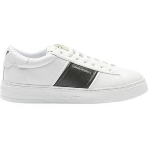 Giorgio Armani, Sneakers Wit, Heren, Maat:43 EU