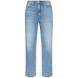 Rag & Bone, Jeans, Dames, Blauw, W29, ‘Audrey’ wijde pijp jeans
