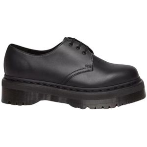 Dr. Martens, 1461 Quad Mono Schoenen Zwart, Dames, Maat:39 EU