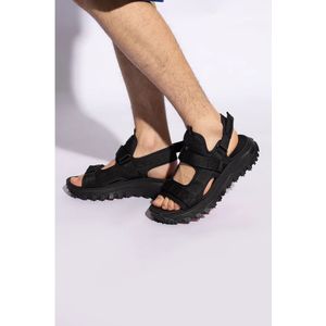 Moncler, Schoenen, Heren, Zwart, 41 EU, Trailgrip sandalen