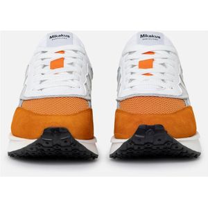 Mikakus Barcelona, Schoenen, Heren, Oranje, 41 EU, Leer, Dusk Gradient Sneakers