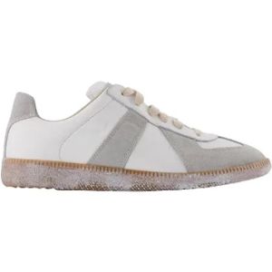 Maison Margiela Pre-owned, Pre-owned, Dames, Wit, 36 EU, Leer, Pre-owned Leather sneakers