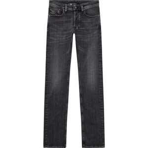 Diesel, Jeans, Heren, Grijs, W29 L30, Katoen, Relaxed Fit Straight Jeans
