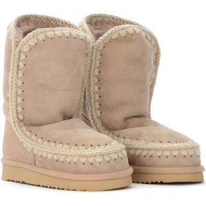 Mou, Schoenen, Dames, Beige, 38 EU, Wol, Eskimo 24 Kamelenwollen Laars