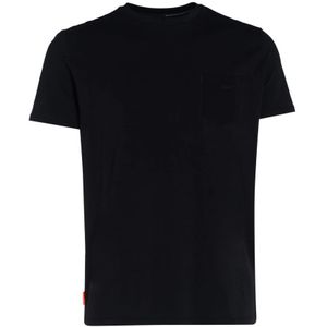 Rrd, Tops, Heren, Zwart, 2Xl, Polyester, Lichtgewicht Zwarte Revo T-Shirt