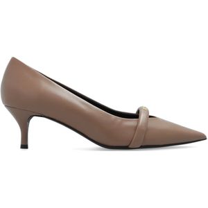 Furla, ‘Core’ leren pumps Bruin, Dames, Maat:37 EU