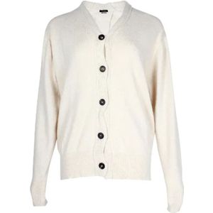 Isabel Marant Pre-owned, Crèmekleurige Gebreide Cardigan van Isabel Marant Wit, Dames, Maat:S