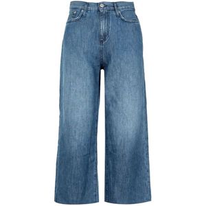 Roy Roger's, Loose-fit Jeans Blauw, Dames, Maat:W28