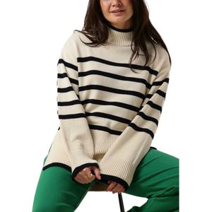 Minus, Truien, Dames, Beige, L, Leonie Turtleneck Gebreide Trui