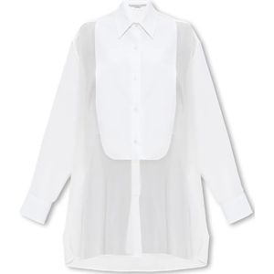 Stella McCartney, Blouses & Shirts, Dames, Wit, S, Zijden shirt