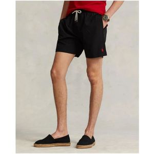 Ralph Lauren, Korte broeken, Heren, Zwart, S, Casual strandshorts