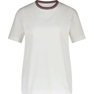 PS By Paul Smith, Tops, Dames, Wit, S, Gestreept Logo T-Shirt