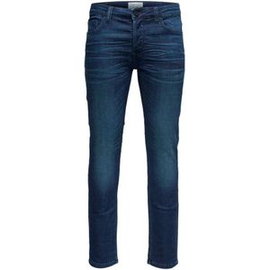 Only & Sons, Jeans, Heren, Blauw, W31 L32, Katoen, Onsloom JOG Life DK Blue PK 0431 Noos - 22010431